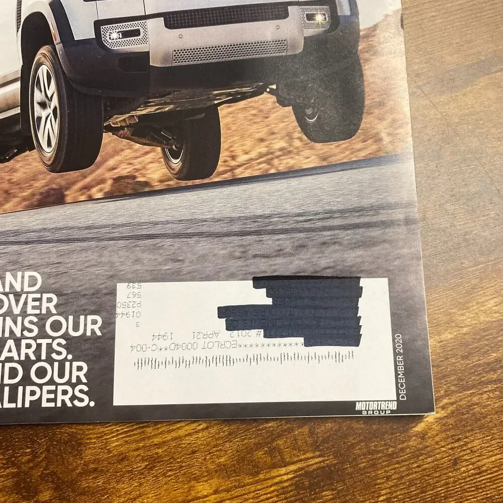 Motor Trend December 2020 SUV of the Year